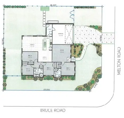 Floorplan of Homely house listing, 52 Melton Road, Mudgee NSW 2850