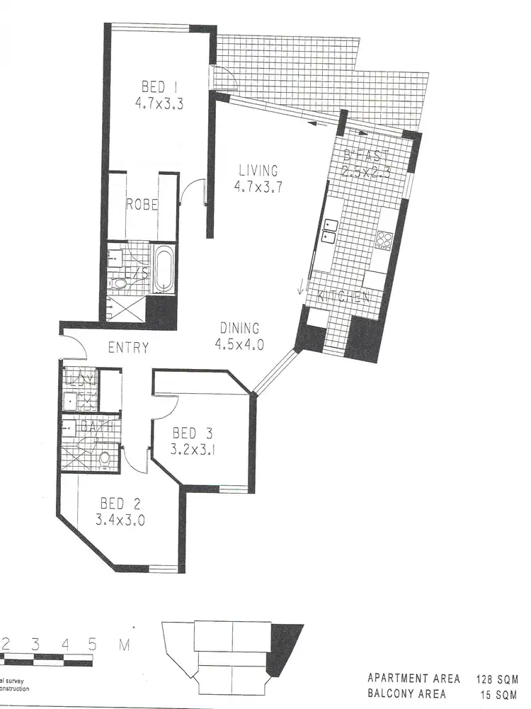 Floorplan of Homely apartment listing, 1104/21 Cadigal Avenue, Pyrmont NSW 2009