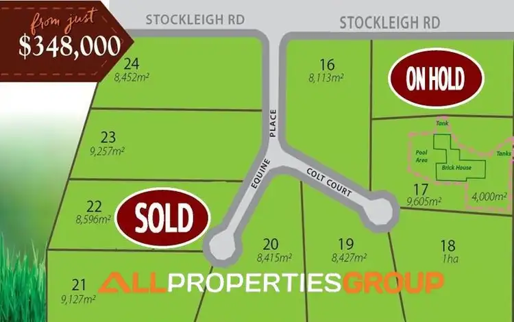 Floorplan of Homely land listing, Lot 19 Colt Court, South Maclean QLD 4280