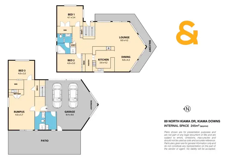Floorplan of Homely house listing, 89 North Kiama Drive, Kiama Downs NSW 2533