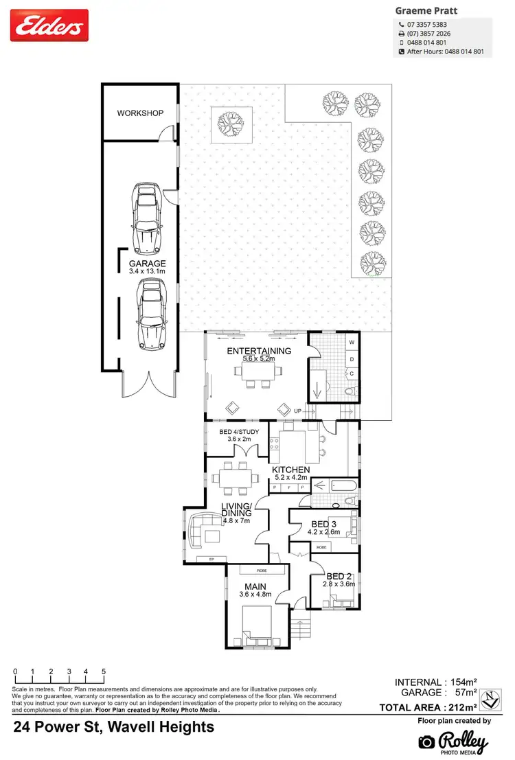 Floorplan of Homely house listing, 24 Power Street, Wavell Heights QLD 4012