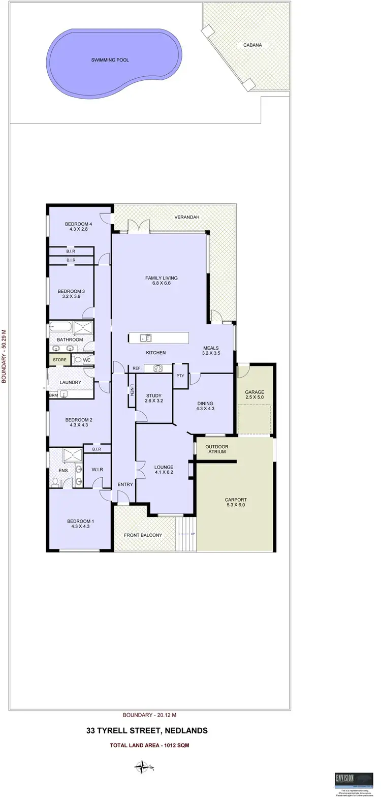 Floorplan of Homely house listing, 33 Tyrell Street, Nedlands WA 6009