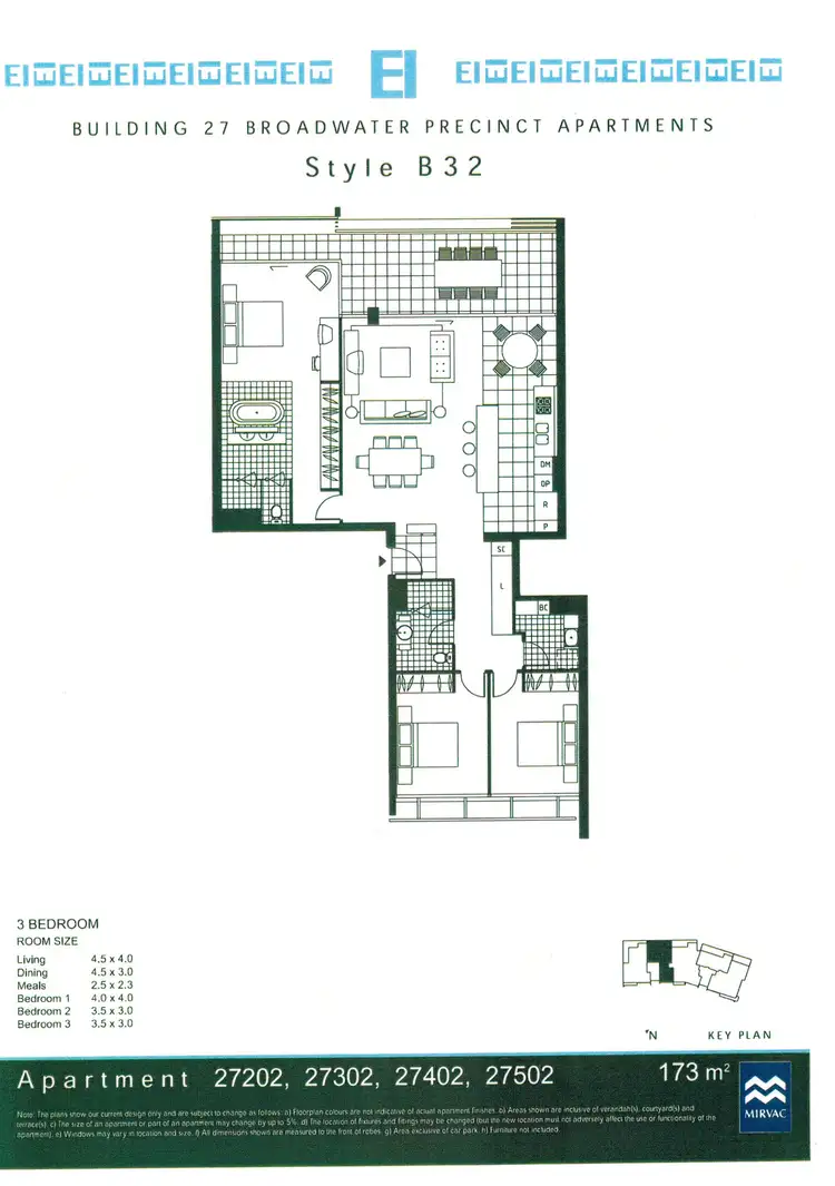 Floorplan of Homely apartment listing, 27402/2 Ephraim Island Parade, Paradise Point QLD 4216