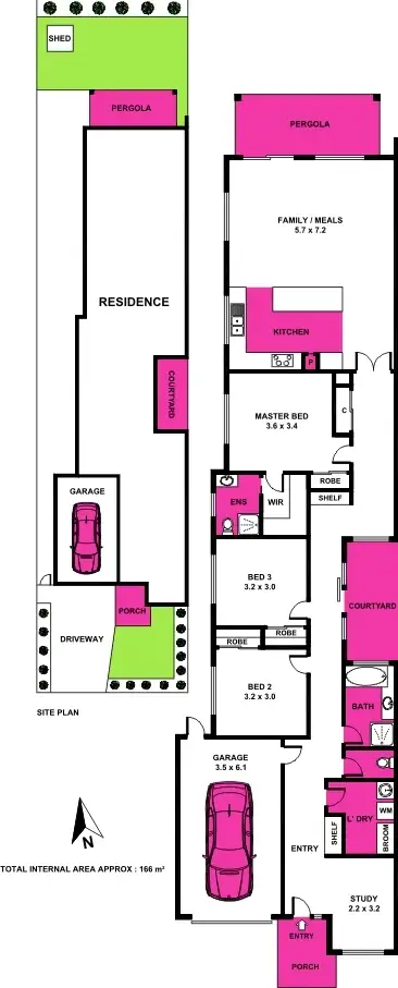 Floorplan of Homely house listing, 26B Willana Avenue, Hamlyn Heights VIC 3215