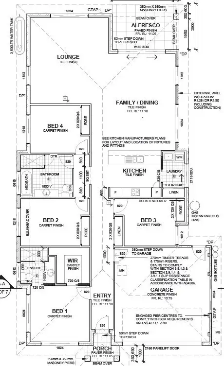 Floorplan of Homely house listing, 4 Wasabi Way, Wauchope NSW 2446
