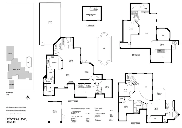 Floorplan of Homely house listing, 62 Watkins Road, Dalkeith WA 6009