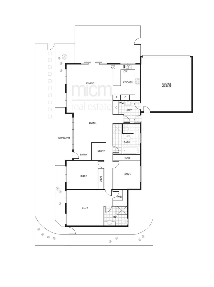 Floorplan of Homely house listing, 2 Megan Way, Tarneit VIC 3029