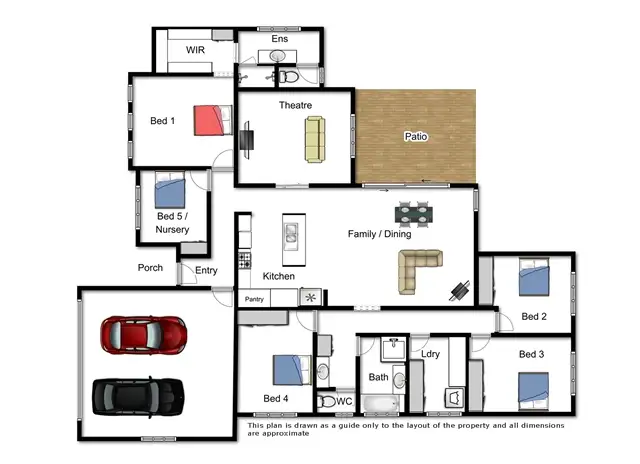 Floorplan of Homely house listing, 202 Nelson Street, Kearneys Spring QLD 4350