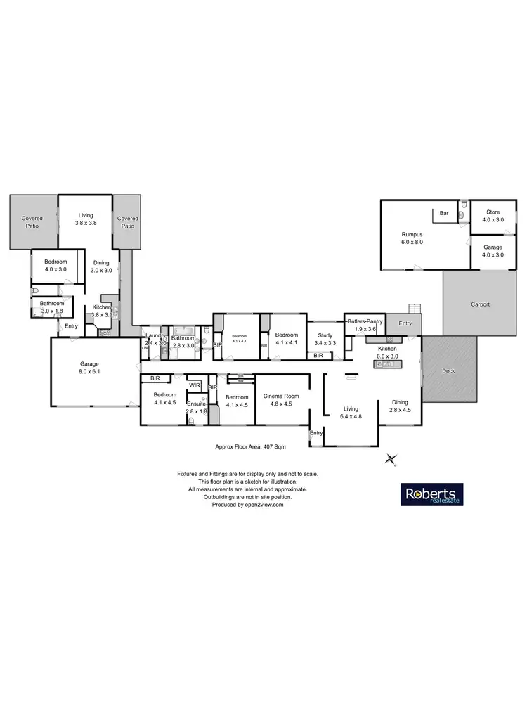 Floorplan of Homely house listing, 495 Leslie Road, Leslie Vale TAS 7054