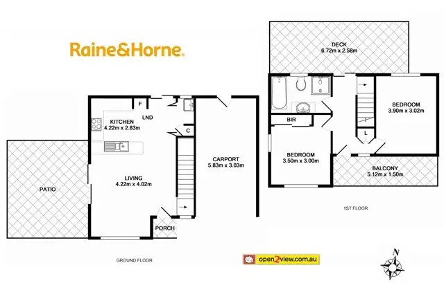 Floorplan of Homely unit listing, 3/3 Ingold Avenue, Mollymook NSW 2539