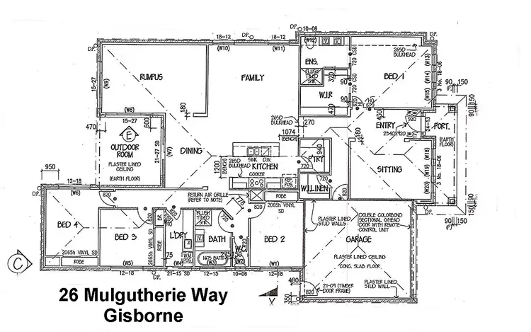 Floorplan of Homely house listing, 26 Mulgutherie Way, Gisborne VIC 3437