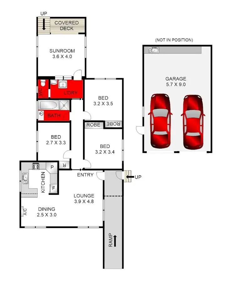 Floorplan of Homely house listing, 4 Hedgeley Road, Bell Park VIC 3215