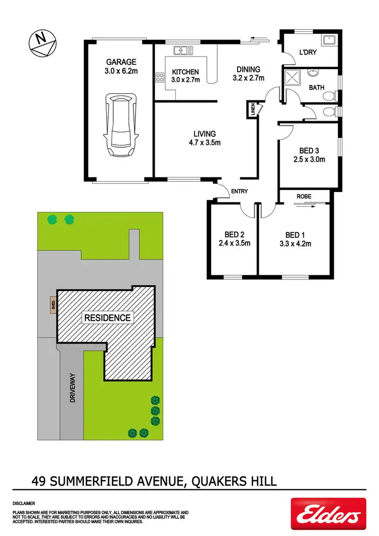 Floorplan of Homely house listing, 49 Summerfield Avenue, Quakers Hill NSW 2763