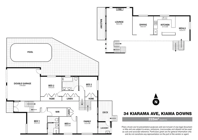 Floorplan of Homely house listing, 34 Kiarama Avenue, Kiama Downs NSW 2533