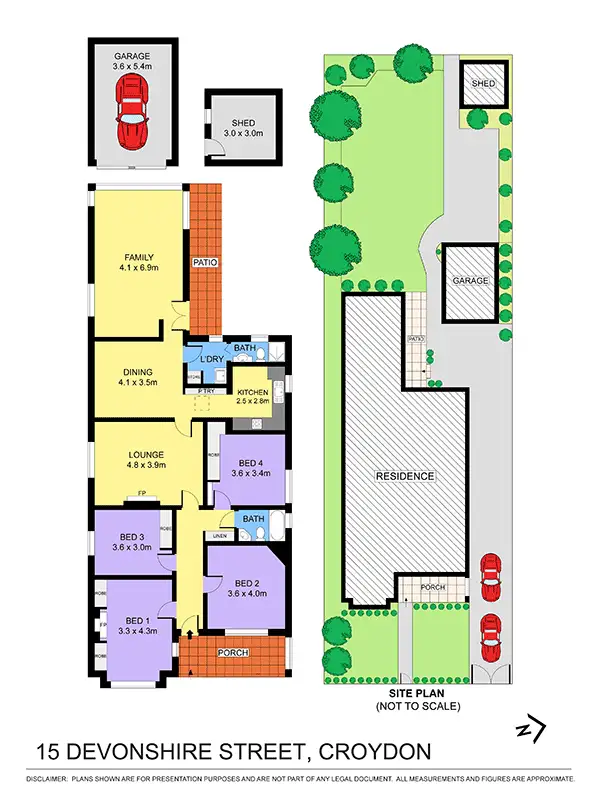 Floorplan of Homely house listing, 15 Devonshire Street, Croydon NSW 2132