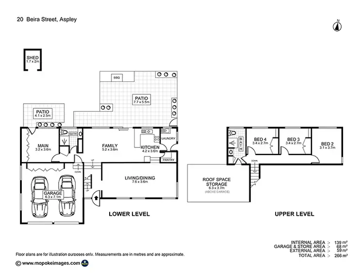Floorplan of Homely house listing, 20 Beira St, Aspley QLD 4034
