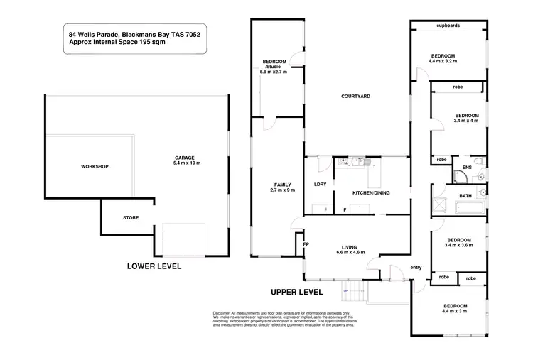 Floorplan of Homely house listing, 84 Wells Parade, Blackmans Bay TAS 7052