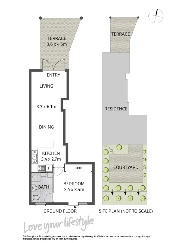 Floorplan of Homely apartment listing, 14/20 Fitzgerald Street, Newtown NSW 2042
