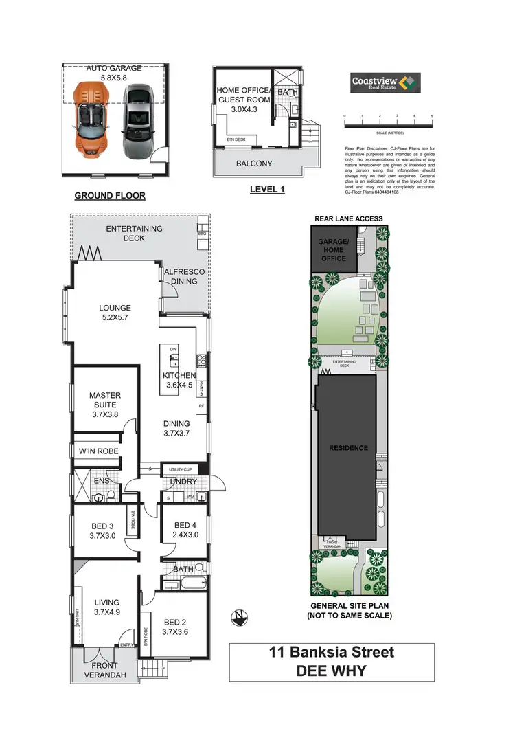 Floorplan of Homely house listing, 11 Banksia Street, Dee Why NSW 2099
