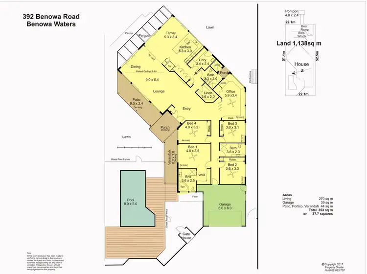 Floorplan of Homely house listing, 392 Benowa Road, Benowa Waters QLD 4217