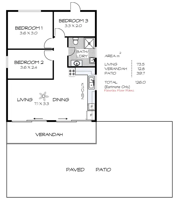 Floorplan of Homely house listing, 96 Mundoo Channel Drive, Hindmarsh Island SA 5214