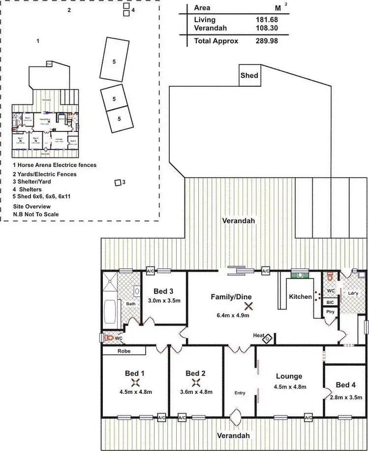 Floorplan of Homely house listing, 52 Williams Road, Two Wells SA 5501