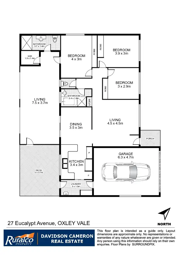 Floorplan of Homely house listing, 27 Eucalypt Avenue, Tamworth NSW 2340