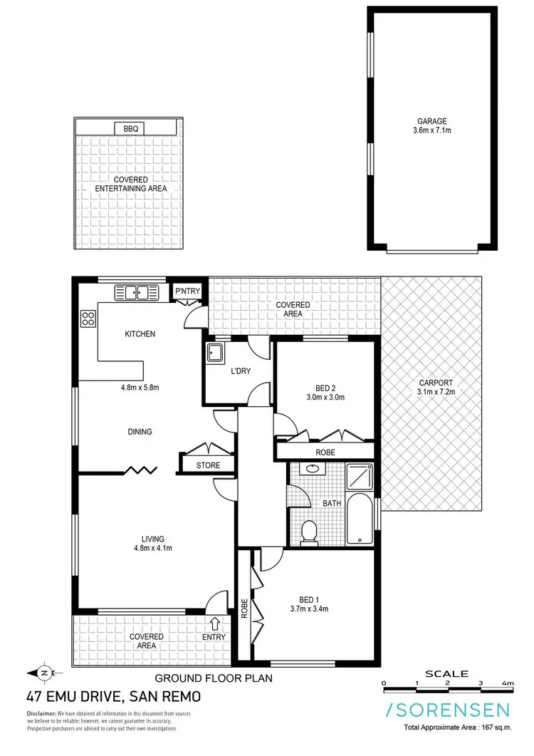 Floorplan of Homely house listing, 47 Emu Drive, San Remo NSW 2262
