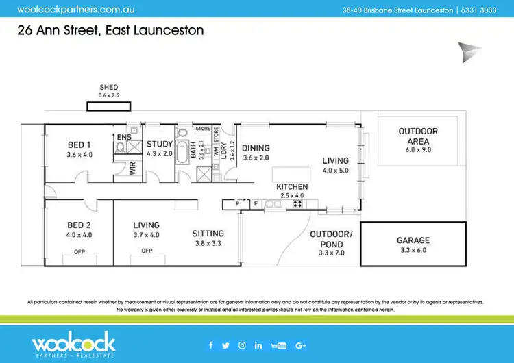 Floorplan of Homely house listing, 26 Ann St, East Launceston TAS 7250