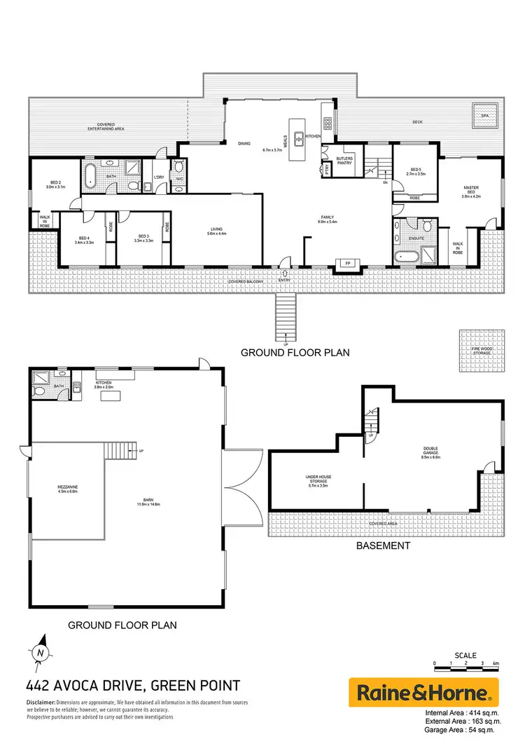 Floorplan of Homely house listing, 442 Avoca Drive, Green Point NSW 2251