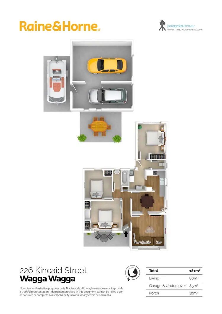 Floorplan of Homely house listing, 226 Kincaid Street, Wagga Wagga NSW 2650