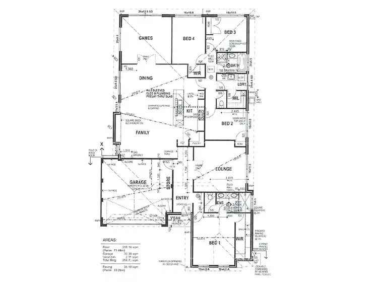 Floorplan of Homely house listing, 6 Zeppelin Way, Tapping WA 6065