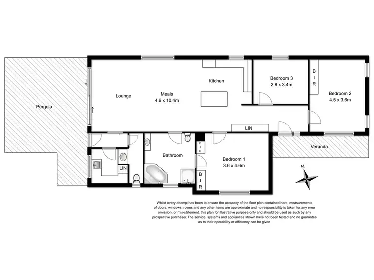 Floorplan of Homely house listing, 5 Ireland Street, Millicent SA 5280