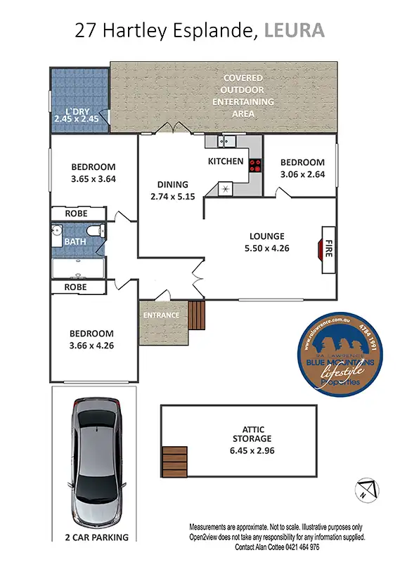 Floorplan of Homely house listing, 27 Hartley Esplanade, Leura NSW 2780