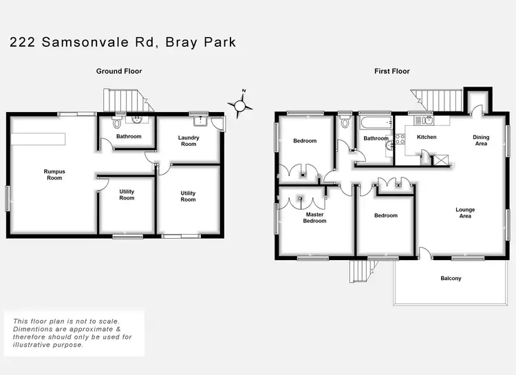 Floorplan of Homely house listing, 222 Samsonvale Road, Bray Park QLD 4500