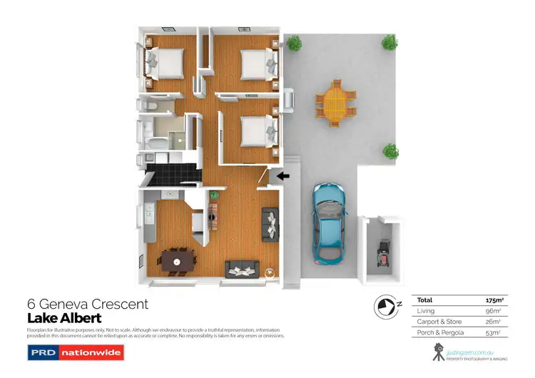 Floorplan of Homely house listing, 6 Geneva Crescent, Lake Albert NSW 2650