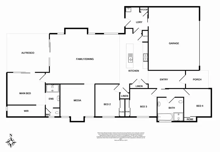 Floorplan of Homely house listing, 26 Teal Street, Aberglasslyn NSW 2320