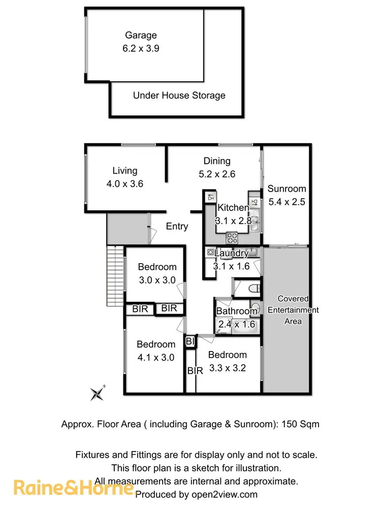 Floorplan of Homely house listing, 6 Ferguson Court, Kingston TAS 7050