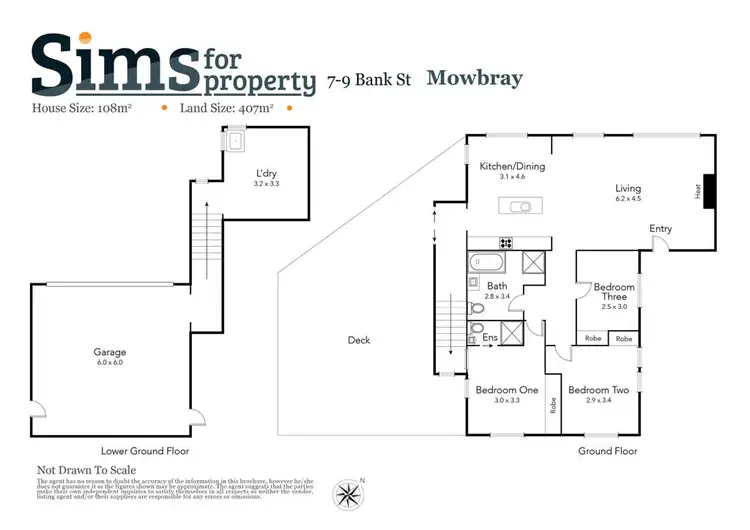 Floorplan of Homely house listing, 4/7 - 9 Bank Street, Mowbray TAS 7248
