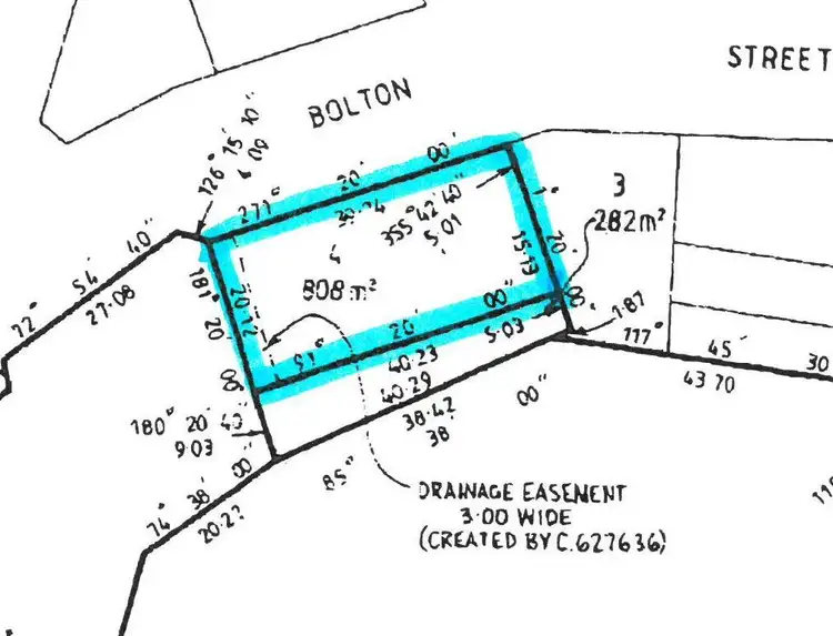 Floorplan of Homely land listing, 17 Bolton Street, Beaconsfield TAS 7270