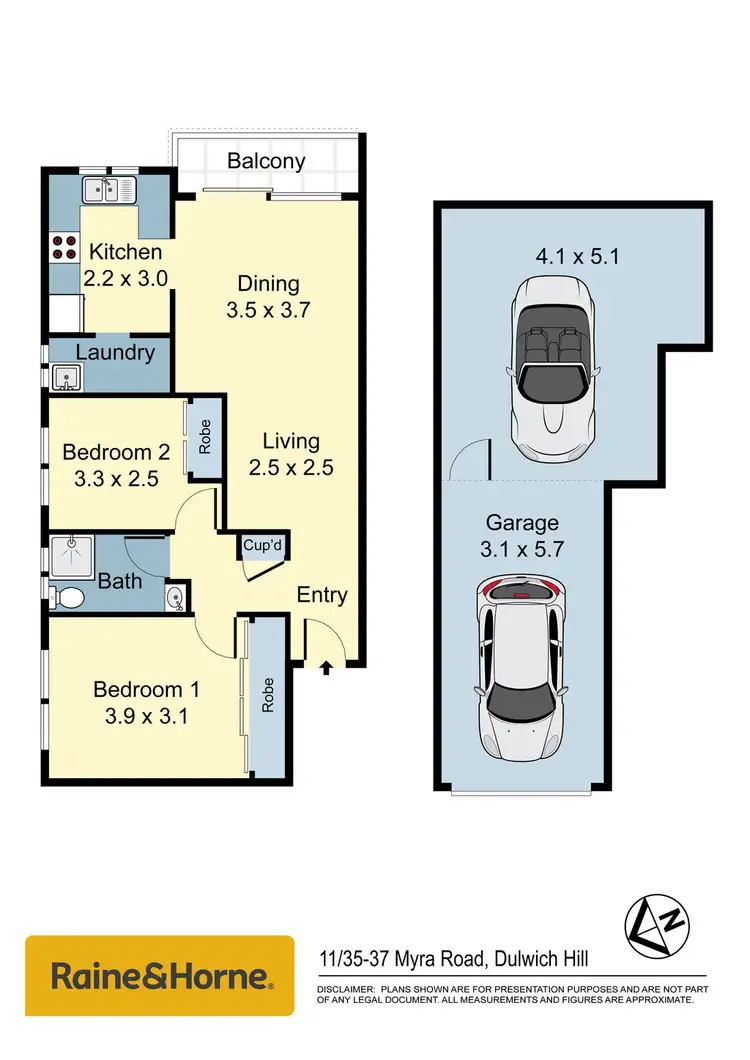 Floorplan of Homely apartment listing, 11/35-37 Myra Road, Dulwich Hill NSW 2203