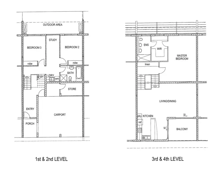Floorplan of Homely townhouse listing, 4/18 Rosetta Street, Gray NT 830