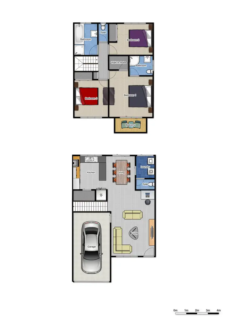 Floorplan of Homely house listing, 70/18 Mornington Court, Calamvale QLD 4116