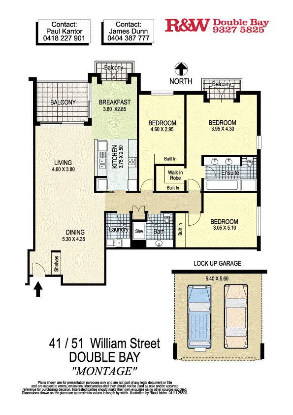 Floorplan of Homely apartment listing, 41/51 William Street, Double Bay NSW 2028