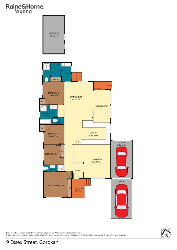 Floorplan of Homely house listing, 9 Essex Street, Gorokan NSW 2263