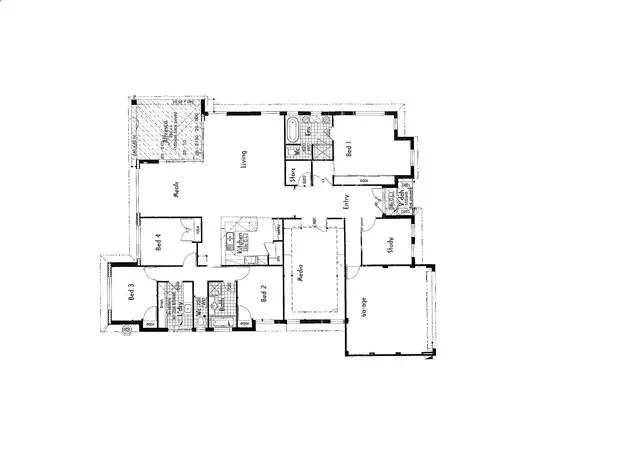Floorplan of Homely house listing, 6 Clearwater Way, Singleton WA 6175