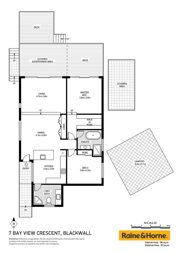 Floorplan of Homely house listing, 7 Bay View Crescent, Blackwall NSW 2256