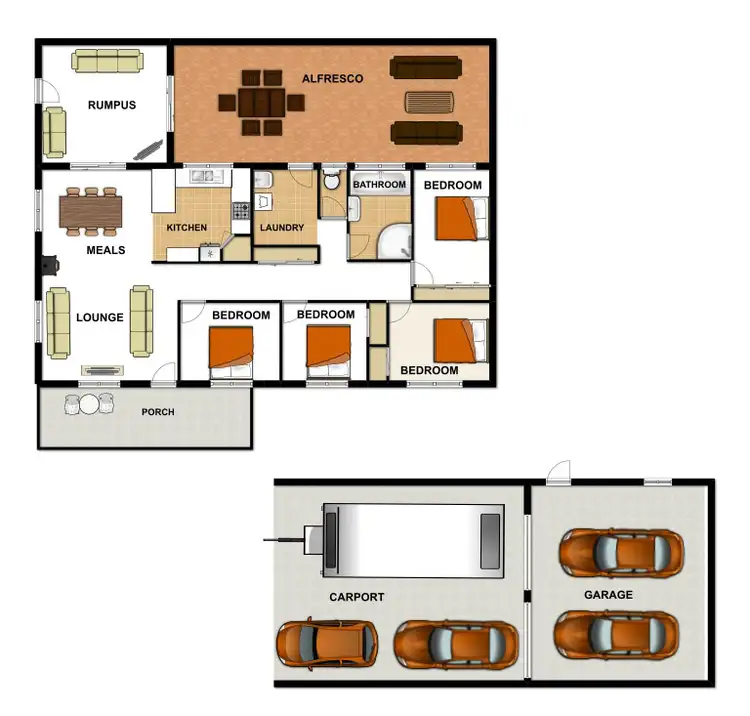 Floorplan of Homely house listing, 14 Hume Court, Boronia Heights QLD 4124