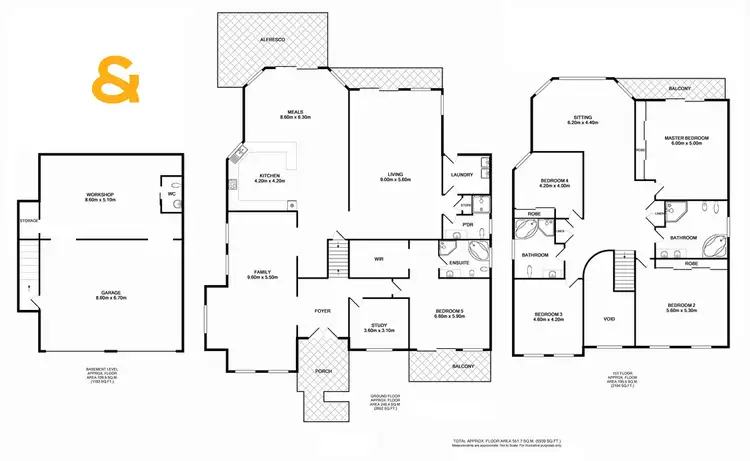 Floorplan of Homely house listing, 6 London Court, Cecil Hills NSW 2171