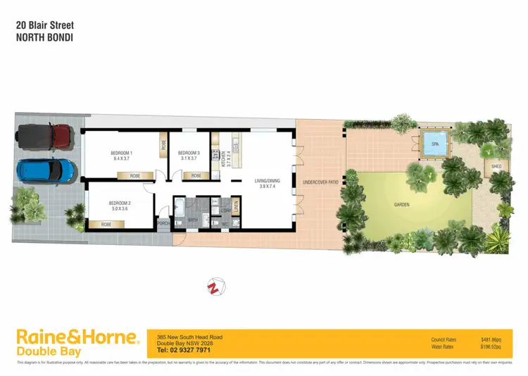 Floorplan of Homely house listing, 20 Blair Street, North Bondi NSW 2026